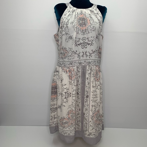 Philosophy Dresses & Skirts - Philosophy Dress Large Sleeveless Floral Key Hole